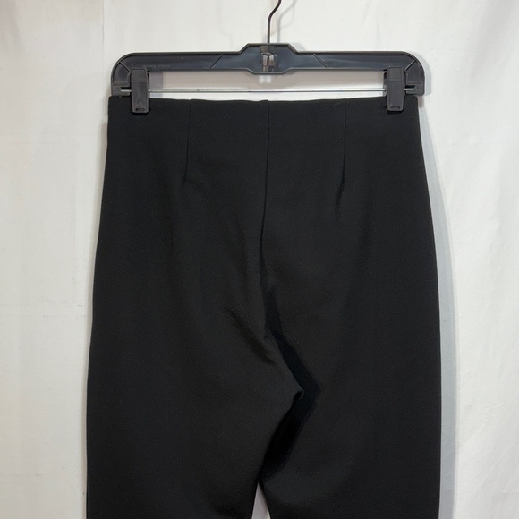 🍋 GAP high-rise slit front side, zip ponte knit Straight Leg Pants: - Picture 6 of 10